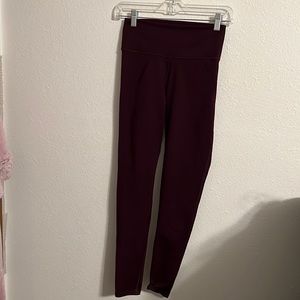 Fabletics Maroon Leggings